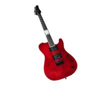 Electric Guitar Red Neck In Embedded Electric Guitar With Flame Maple Top