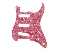 Electric Guitar Replacement Parts ST Panel SQ Single Single Guard Plate Accessories Red Pink