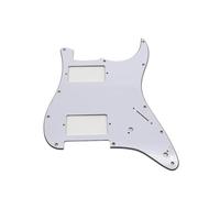 Electric Guitar Replacement Pickguard 1pcs Guitar Pickguard 2 Pot Hole Aluminum 11 Holes HH(2)