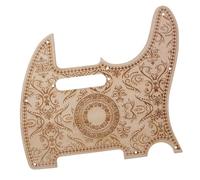 electric Guitar Replacement Pickguard 20x19cm Wood Special Pattern Pickguard Scratchplate For Electric Guitar