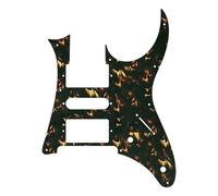 electric Guitar Replacement Pickguard 5pcs Custom Electric Guitar Parts - For Guitar Pickguard HSH Humbucker Pickup Scratch Plate Flame Pattern(4Ply6)