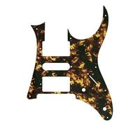electric Guitar Replacement Pickguard 5pcs Custom Electric Guitar Parts - For Guitar Pickguard HSH Humbucker Pickup Scratch Plate Flame Pattern(4Ply5)
