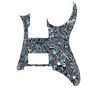electric Guitar Replacement Pickguard 5pcs Electric Guitar Parts For Guitar Pickguard HH Humbucker Pickup Scratch Plate Multiple Colour(Shell4)
