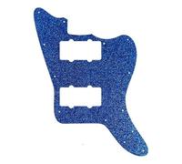 electric Guitar Replacement Pickguard 5pcs Guitar Parts - For Electric Guitar Pickguard Blank Whit 2 Pickups Replacement Flame Pattern(Flash1)