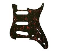 electric Guitar Replacement Pickguard 5pcs Guitar Parts For SSS 8 Screw Electric Guitar Pickguard Cratch Plate, Multicolor Choice(4Ply2)