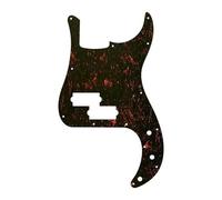 electric Guitar Replacement Pickguard Electric Guitar - For Fd Standard P Bass Guitar Pickguard Scratch Plate Flame Pattern(Tortoise 3)
