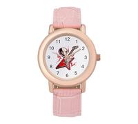 Electric Guitar Rock and Roll Fashion Women's Watch Easy Reader Novelty Slim Quartz Casual Dress Wrist Watches