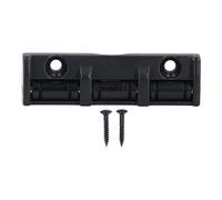 Electric Guitar Roller Nut Metal Roller Guide Nut for All 6 String Electric Guitars (Black)