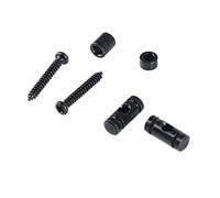 Electric Guitar Roller String Tree Guide Retainer, Metal String Guide for Guitar, Improving Tuning Stability with Portable, Lightweight Design (Black)