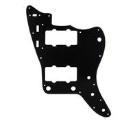 Electric Guitar Scratchplate Applicable To JM Electric Guitar Pickguard Guitar Panel Front Cover(1ply Bk)
