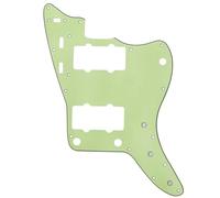 Electric Guitar Scratchplate Applicable To JM Electric Guitar Pickguard Guitar Panel Front Cover(Green)
