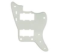 Electric Guitar Scratchplate Applicable To JM Electric Guitar Pickguard Guitar Panel Front Cover(White B)