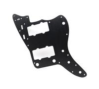 Electric Guitar Scratchplate Metal Aluminum Alloy For JM Electric Guitar Guard Front Guard Plate For Electric Guitar(Bk)