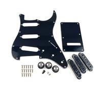 Electric Guitar Shielding Set Electric Guitar Pickguard Set Scratch Plate Instrument Accessories PVC Texture For Guitar Triple Single Coil Guard Set