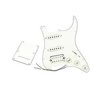 Electric Guitar Single-Coil Pickup Prewired Loaded Pickguard Anti- Plate (Color : SSH19)