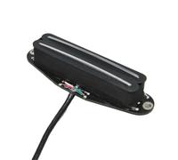 Electric Guitar Single Coil Pickup Set 1Pcs Ceramic Rail Humbucker Hot Dual Rails Guitar Pickup Black White Yellow Color For Electric Guitar Parts(A)