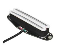 Electric Guitar Single Coil Pickup Set 1Pcs Ceramic Rail Humbucker Hot Dual Rails Guitar Pickup Black White Yellow Color For Electric Guitar Parts(D)