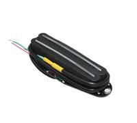 Electric Guitar Single Coil Pickup Set 1Pcs Ceramic Rail Humbucker Hot Dual Rails Guitar Pickup Color For Electric Guitar Parts(Black 9.0K)