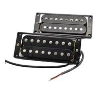 Electric Guitar Single Coil Pickup Set 1Set Dual Coil 8 String Electric Guitar Humbucker Pickups Neck Bridge Pickup For LP Guitar Black