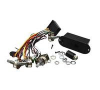 Electric Guitar Single Coil Pickup Set 2 Band Active EQ Equalizers Electric Bass Preamp Circuit Pickup Replacement For Active Bass Pickup Bass Guitar