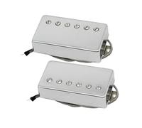 Electric Guitar Single Coil Pickup Set 2PCS Alnico 5 LP Guitar Humbucker Pickups Neck Bridge Pickups Set Chrome Color Electric Guitar