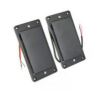 Electric Guitar Single Coil Pickup Set 2Pcs Guitar Humbucker Pickups Double Coil Bridge & Neck Pickup Set For LP Electric Guitar Parts Replacement Accessories