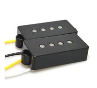 Electric Guitar Single Coil Pickup Set 4 Strings PB Eectric Bass Guitar Pickup Alnico 5 12K A Set Black For PB Bass Parts Replacement