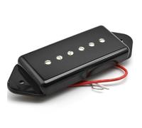 Electric Guitar Single Coil Pickup Set 5pair P90 Style 6 String Single Coil Alnico 5 Neck Bridge Pickup For Electric Guitar - Black(Black B)