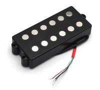 Electric Guitar Single Coil Pickup Set 6-String Bass Pickup Double Coil Humbucker Ceramic Magnet Pole Space-75MM 4 Core Wire Coil Split Guitar Accessories