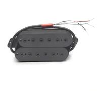 Electric Guitar Single Coil Pickup Set 6 String Humbucker N-7.5k/B-15K Fan Fret Pickup 4 Conductor Cable Output Coil Splitting Guitar Pickup Accessories(B)