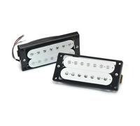 Electric Guitar Single Coil Pickup Set 7 String Electric Guitar Humbucker Dual Coil Electric Guitar Pickup Coil Spliting Pickup N8.5K/B14K Output Guitar Parts(A)