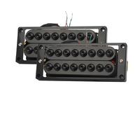 Electric Guitar Single Coil Pickup Set 8 String Electric Guitar Humbucker Dual Coil Big Hex Adjustable Screw Coil Spliting Pickup N10K/B15K Guitar Parts(A)