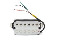 Electric Guitar Single Coil Pickup Set Alnico 2-Electric Guitar Pickup N-50 7-8K B-52 8-9K Humbucker Double Coil Pickup Guitar Parts Black White(E)