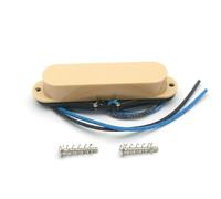 Electric Guitar Single Coil Pickup Set Alnico 3 Sealed ST Style Electric Guitar Pickup Single Coil Pickup Guitar Accessories 5.4/5.4/5.6K(Yellow Middle)