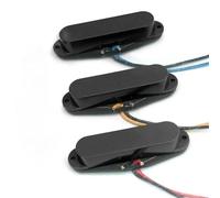 Electric Guitar Single Coil Pickup Set Alnico 3 Sealed ST Style Electric Guitar Pickup Single Coil Pickup 5.4/5.4/5.6K Guitar Accessories Multi Colour(A)