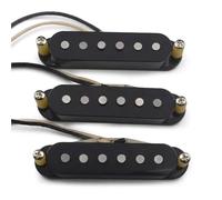 Electric Guitar Single Coil Pickup Set Alnico 3 Vintage Staggered ST Style Electric Guitar Pickup SSS Sound Style Electric Anico III Guitar Pickup(D)