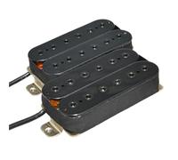 Electric Guitar Single Coil Pickup Set Alnico 5 Double Coil Humbucker Guitar Pickup Black For Electric Guitar Parts(B)