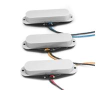 Electric Guitar Single Coil Pickup Set Alnico 5 Sealed ST Style Electric Guitar Pickup Single Coil Pickup 5.4/5.4/5.6K Guitar Parts Multi Color(E)