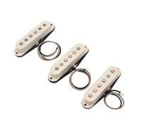 Electric Guitar Single Coil Pickup Set Alnico V Single Coil Pickups Standard SSS Neck/Middle/Bridge Pickup Set For ST Electric Guitar Parts Replacement