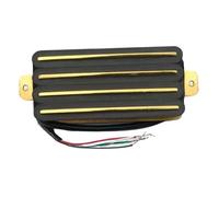 Electric Guitar Single Coil Pickup Set Double Rail 2-Dual Blade Electric Guitar High Output Track Type Four Coil Humbucker Professional Pickup Multi Color(B)