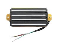 Electric Guitar Single Coil Pickup Set Double Rail 2-Dual Blade Electric Guitar High Output Track Type Four Coil Humbucker Guitar Pickup Multi Color(C)