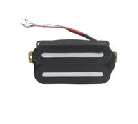 Electric Guitar Single Coil Pickup Set Dual Rail Electric Guitar Humbucker Pickup Double Coil Coil Splitting Ceramic N-10K B-16K Applicable To Guitar(Neck)
