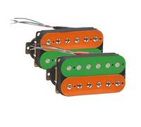 Electric Guitar Single Coil Pickup Set Electric Guitar Humbucker 12 Adjustable Hex Screw Dual Coil For 6 String Guitar Coil Spliting Pickup N7.5K B15K Output(H)