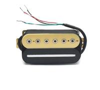 Electric Guitar Single Coil Pickup Set Electric Guitar Humbucker Blade Hex Screw Adjusting Dual Coil Pickup With 4 Services Cable Coil Splitting Various Colors(D)