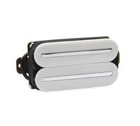 Electric Guitar Single Coil Pickup Set Electric Guitar Humbucker Dual Coill Dual Rail Guitar Bridge Pickup With 57mm Steel Pole Black Green Red(White)