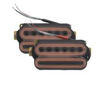 Electric Guitar Single Coil Pickup Set Electric Guitar Humbucker Pickup Blade Dual Coil Professional Guitar Pickup With 4-Conduct Cable/Coil Splitting(H)