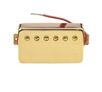Electric Guitar Single Coil Pickup Set Electric Guitar Humbucker Pickup LP Style Brass Cover Neck/Bridge Guitar Pickup Professional Guitar Parts(F)