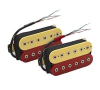 Electric Guitar Single Coil Pickup Set Electric Guitar Humbucker With Adjustable Hex Screw Dual Coil Coil Spliting Guitar Pickup 6 Strings N7.5K B15K Output(B)
