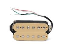 Electric Guitar Single Coil Pickup Set Electric Guitar Pickup Alnico 2 Alnico Series Double Coil Pickup Double Block Pickup White Copper Base(D,50MM)