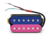 Electric Guitar Single Coil Pickup Set Electric Guitar Pickup Humbucker Dual Coill Spliting Pickup 4 Conduct Cable N-7.5K/B-15K Output Deep Blue&Purple(C)